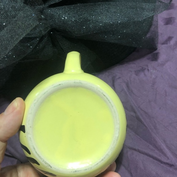 Perfectly Wicked yellow and black Mug- new- cricut vinyl by me- great gift - Picture 7 of 8